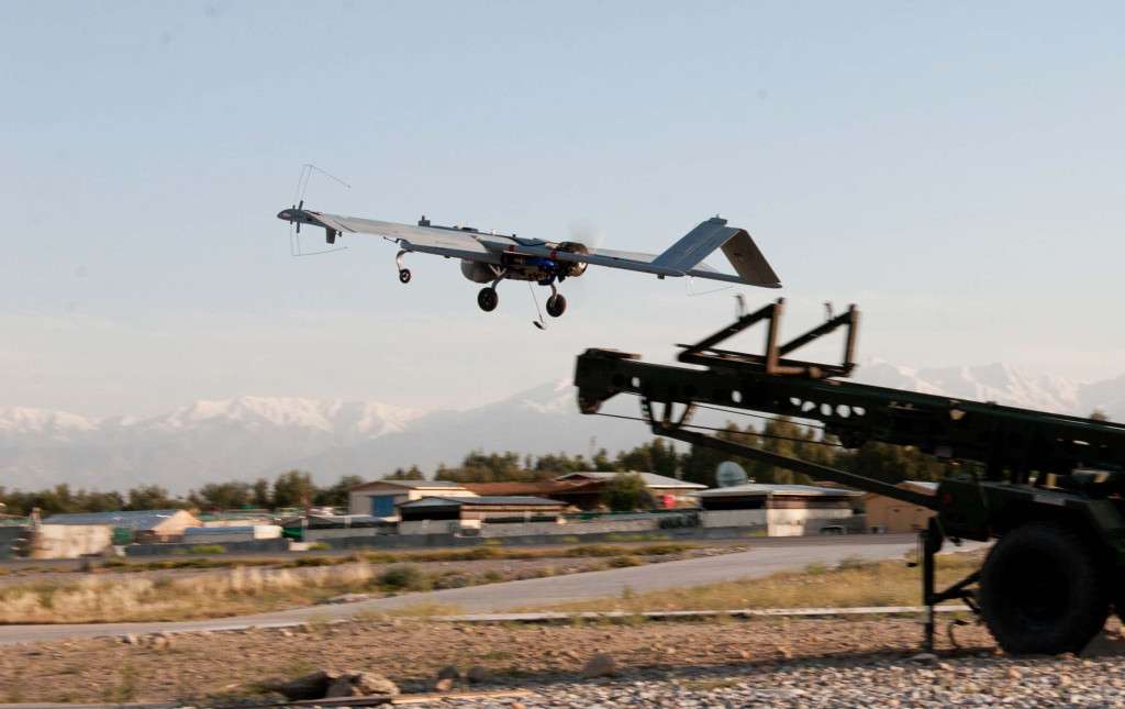 uav launching with custom thermal camera attached