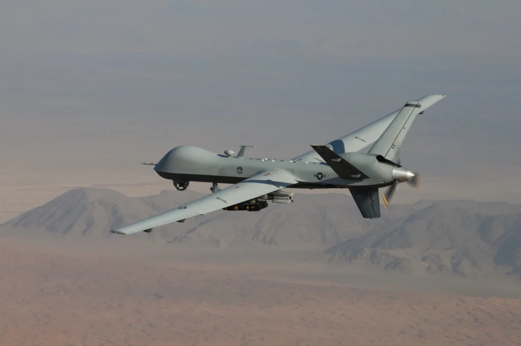 MQ-9 Reaper, also from General Atomics Aeronautical Systems