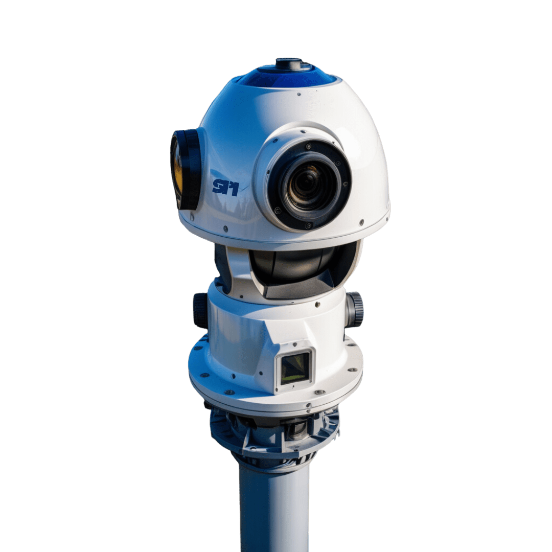 Thermal PTZ Camera At the border
