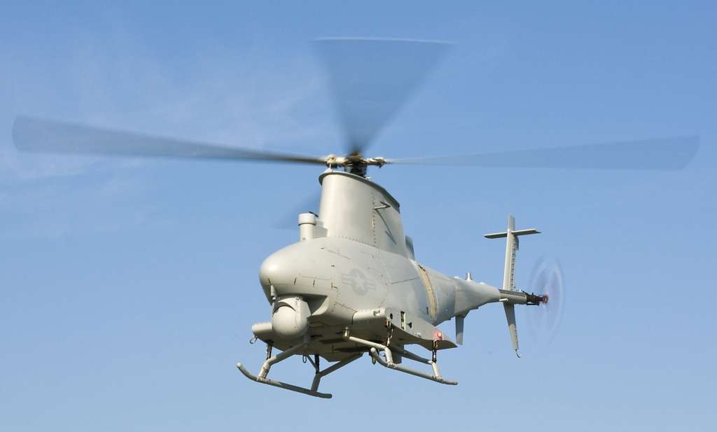 MQ-8 Fire Scout by Northrop Grumman, an unmanned helicopter